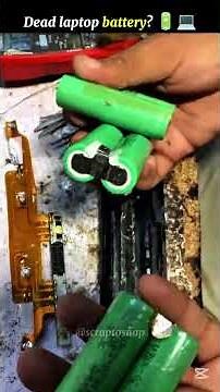 Laptop Battery Restoration 🔋 | From Dead to Working Again