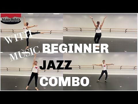 Jazz - Beginner Jazz Combo Routine - Complete with MUSIC