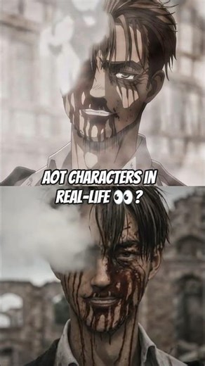 Eren Yeager in REAL LIFE 🔥 進撃の巨人 実写化 | Attack on Titan Transformation #aot #shorts