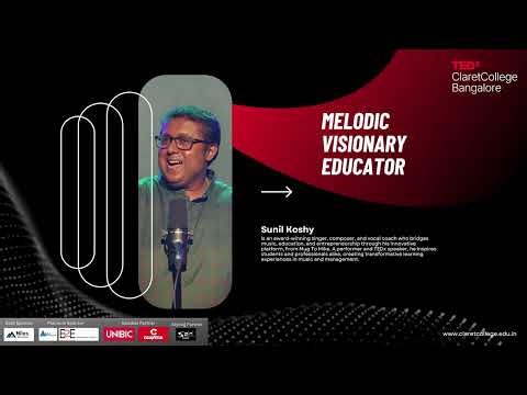 The Flight of Sound :A journey through melody | Sunil Koshy | TEDxClaret College Bangalore