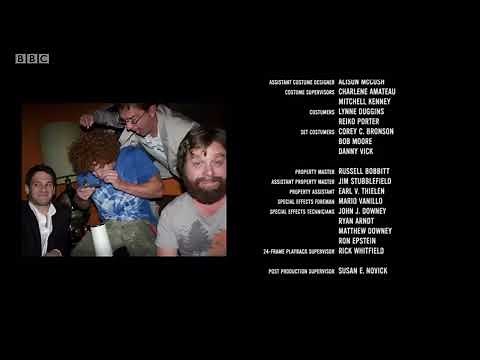 The Hangover (2009) End Credits BBC One On Iplayer Tv version