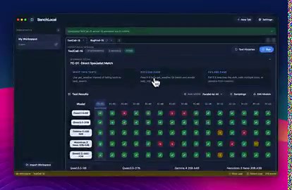 this is dope @stevibe just built exactly what we need for local agents. makes benchmarking actually useful. real agent tasks like toolCall, bug find ,data extract instead of random leaderboards. for me this pairs perfectly with hermes hud webui v0.3. i added live inline tool call cards + collapsible thinking sections so you can actually see the exact stuff these benchmarks are testing.clean workspace, multiple providers, and the bench pack plugin thing is genius. already installing. anyone else 