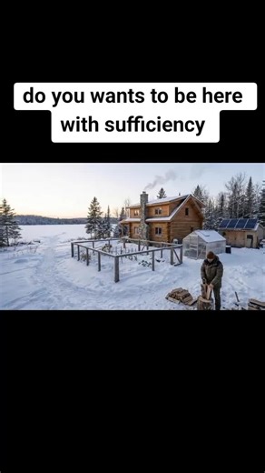 self-sufficient life #offgrid #homestanding