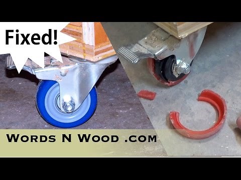 Fixing my broken casters -- surprisingly easy (WnW #29)
