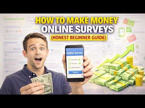 How to Make Money From Online Surveys (Honest Beginner Guide)