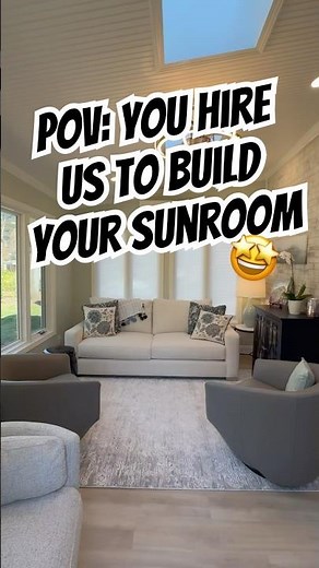 Sunroom addition in #GreerSC #sunroom #addition #homeaddition #outdoorliving #homerenovation