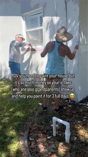 Everyone deserves a Bill and Kendall.. #familyreels #inlaws #housepainting | Suzy.boliver