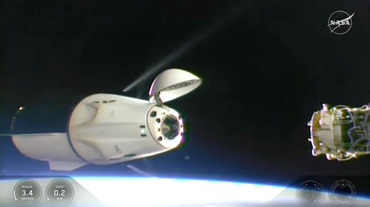 SpaceX's Crew-10 astronauts undock from ISS, head home to Earth (video)