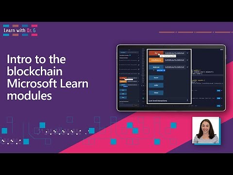 Intro to the blockchain Microsoft Learn modules