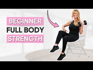 10 Minute Seated Strength Workout For Fat Loss With Dumbbells Weights!