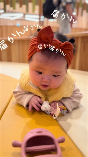 ずり這いがまだできなくて 進めないから暴れるだけ(笑) #子供のいる暮らし #子供のいる生活 #6ヶ月 #育児あるある #女の子ベビー