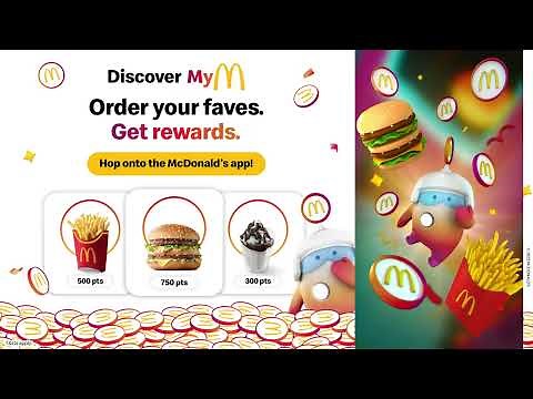 Explore a world of rewards with MyM on the McDonald’s app!
