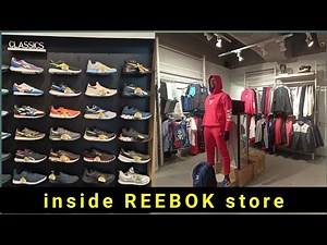 Reebok store, inside reebok, know prices and quality of products