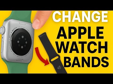 Quick Apple Watch Band Replacement | No Tools Needed
