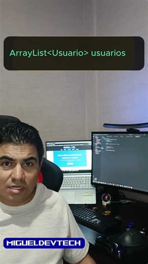 Aquí empiezan las colecciones reales #JavaDesdeCero #ArrayList #Java #Backend #MiguelDevTech