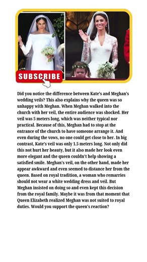 Kate and Meghan’s Veils Explained — What They Truly Revealed About the Queen’s View