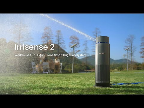 Meet Aiper IrriSense 2 - World's 1st 4-in-1 Multi-Zone Smart Sprinkler / Irrigation System