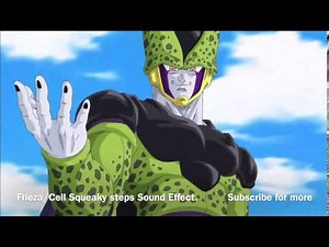 Dragon Ball Z - Frieza/Cell Squeaky walk Sound Effect (AUDIO RIP)
