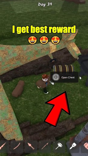 I get BEST reward in Roblox 99 Nights in forest 😍