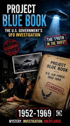 Project Blue Book: The UFO Mystery the U.S. Government Investigated#shortvideos
