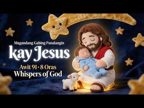 Magandang Gabing Panalangin kay Jesus | Psalm 91 | Kristiyanong Lullaby para sa Sanggol | 8 Oras