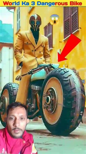 Top 3 Futuristic Bikes of the Future 🚀 | Wait Till End 😱#shorts​ #bike​ #testride