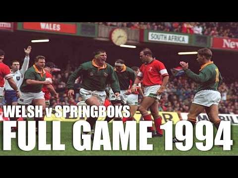 Wales v South Africa | 1994 | Full Game