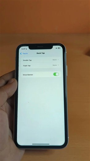 Take screenshots on your iPhone with a simple double tap on the back.