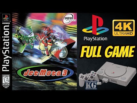 Jet Moto 3 | PS1 | 4K60ᶠᵖˢ UHD🔴 | Longplay Walkthrough Playthrough Full Movie Game