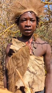 Meet Hadzabe tribe bushmen, they still live ancient life in the nature solely from natural resources, they could be considered one of the last bushmen still preserving their traditions | Hadzabe Tribe Adventure