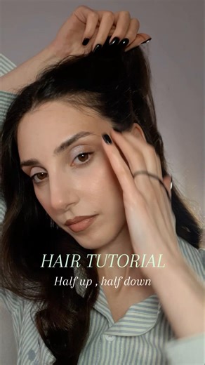 HAIR TUTORIAL💫 #makeup #tutorial #hairtutorial #shorts #reels #beauty
