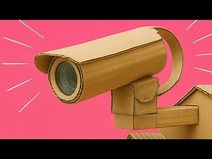 This DIY CCTV Camera Made from Cardboard Will Blow Your Mind! | Crafty Cardboard