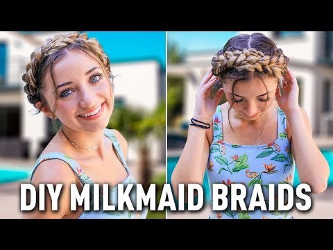 How to Create DIY Milkmaid Braids | by Brooklyn from BrooklynAndBailey
