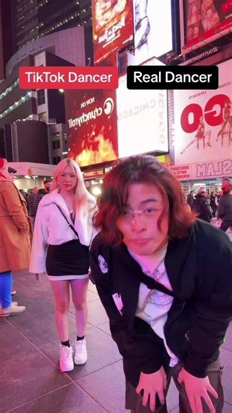Real Dancer vs. Tiktok Dancer ft.‎@anxstasiaa.t | Zanouji