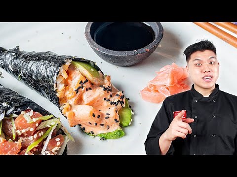 Homemade Sushi – Simple Temaki!