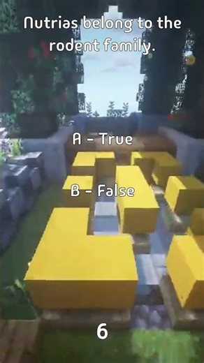 Nutrias belong to the rodent family.