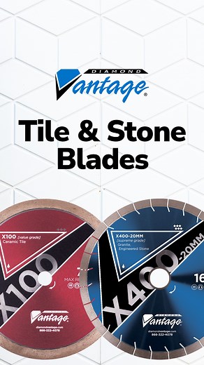 Diamond Vantage® is no stranger to creating the best Tile & Stone blades you've ever seen - and we've got the lineup to prove it 💪 Check out the rest of the lineup including our premium ZENESIS™ blades on our website! 💻 #diamondvantage #tile #stone #professional #topnotch #diamondtools #zenesis | Diamond Vantage