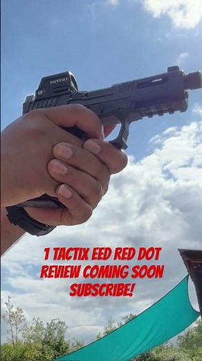 Reviewing the new #riton 1 TACTIX EED enclosed emitter red dot! #subscribetomychannel