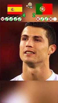 Spain vs Portugal 2012 😱 Double Miss Drama! | Epic Euro Semi-Final Shootout #shorts
