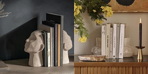 These charming bookends will add character to your shelves