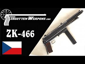 ZK-466: CZ Makes a Folding Submachine Gun