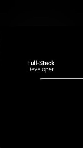 Full-Stack Dev Roadmap 2025 💻 | Front-End to Back-End in 60s #FullStackDev