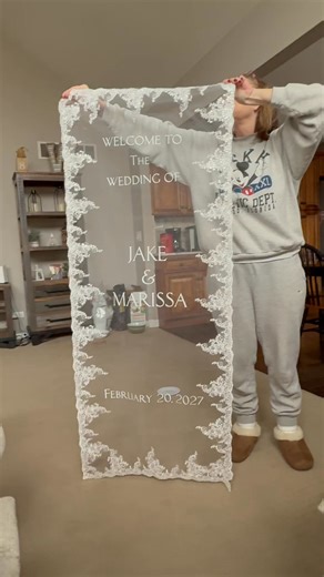 Alison Ford Walker on Instagram: "Just made this for my daughters wedding. I’ll be taking orders if anyone wants one, message me 😊"