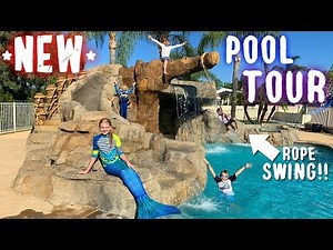 NEW BACKYARD POOL REVEAL!!