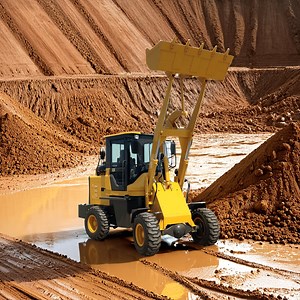 [Hot Item] Compact 1 Ton Mini Front Loader for Efficient Construction Tasks