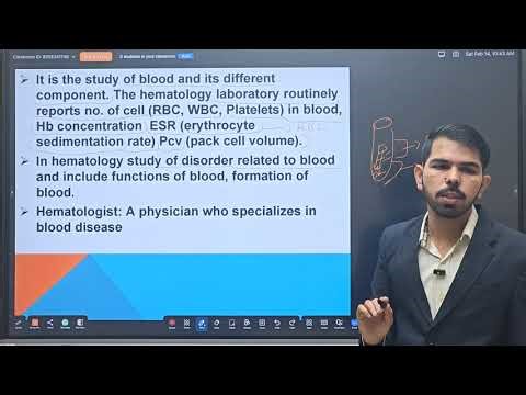 Hematology 1st lecture