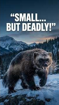 Wolverine: The Small Predator That Fights Like a Giant #wildlife #animalfacts #nature