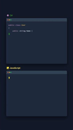 Properties — C# vs JavaScript