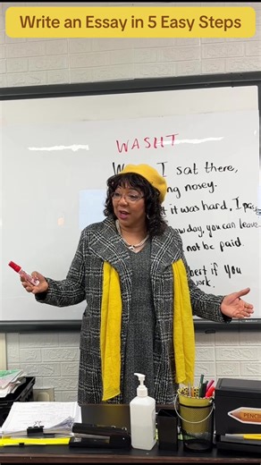 Struggling to organize a five-paragraph essay? Let me introduce you to the WASHT Method. This is a simple mnemonic device that makes essay writing clear, structured, and stress-free. W – While A – Although S – Since H – However T – Though Imagine starting each paragraph with one of these powerful transition words. Instantly, your essay has flow. Instantly, it has structure. Instantly, it sounds polished. My students were amazed at how quickly they could compose a full essay using this method. An