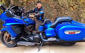 1900cc旗舰级巡航车，摩旅路上偶遇雅马哈，比宝马还豪华！